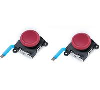 2 Joystick Capteur Analogique Bascule Pour Switch Lite Contrôleur Joy-Con Thumbstick Cap Module Bouton Blanc