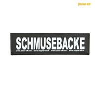 2 Julius-K9® autocollants Velcro L SCHMUSEBACKE