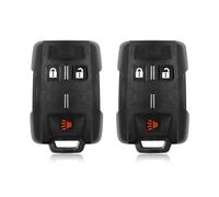 2 Keylessbest de rechange pour Chevrolet Silverado Colorado GMC Sierra 2017-2021 3 boutons 434 MHz