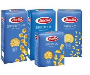 2 KG Barilla Pastine Form.misti Coquillettes Escargots ✿ Charrier 4x500g