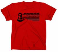#2 King Cantona T-Shirt, M, rot