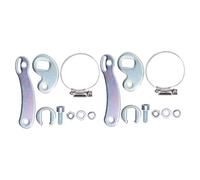 2 Kit de Conversion du Bras de vélo Set Acier M16 Accessoire d'outil de Maintenance de vélo électrique pour Moteur Haute Puissance