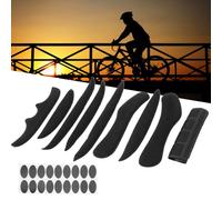 2 Kit de rembourrage de casquet Set, Tamps à mousse Universal Kits Bike Casque Tamper Bicycle Remplacement du vélo pour le vélo Motorcycle