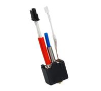 2 Kit de remplacement d'imprimante 3D Hotend 24 V 60 W pour 2/Kobra2 pro/Kobra2 max buse en laiton tête de bloc thermique en aluminium extrudeuse buse de 0,4 mm adaptée