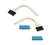 2 Kit Réparation Câbles Electrique Connectique pour Platine Feu Porte Ampoules Arrière Gauche ET Droit compatible pour C CLC GL M SL SLK Sprinter Viano Vito - A0375453528 0375453528