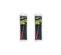 2 Kits Anti taupes & Campagnols - 4 Tiges + 2 Palpeurs Taupes et Pieges Anti Campagnols - Utilisable sous la Pluie- Système Exclusif