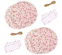 2 kits de décoration pour pot de confiture Fleurs Rayher