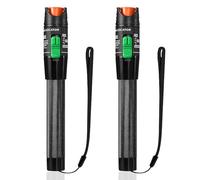 2 kits de localisateur visuel de défauts 30 MW, testeur de câble à fibre optique 30 km pour l'ingénierie des télécommunications CATV, testeur de fibre VFL adaptant l'interface FC/SC/ST de 2,5 mm