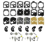 2 Kits de Réparation Membrane Carburateur pour Walbro K10-WAT/WA/WT - Joints et membranes compatibles Stihl, Husqvarna, Poulan, McCulloch, Echo, Ryobi, Partner
