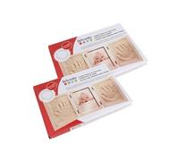 2 kits moulages empreinte de bébé