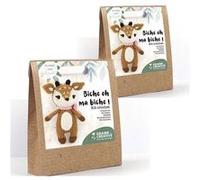 2 kits peluche en crochet Amigurumi - Ma petite biche Multicolore G