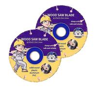 2 Lame de Scie Circulaire Bois 115 mm Disque à Tronçonner pour Bois Disque pour Couper Bois Disque a Tronconner Bois pour Meuleuse d'Angle