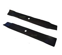 2 lames de 54 cm compatibles avec le tracteur à gazon JOHN DEERE AM141033 AM137328 / M156170 M156171