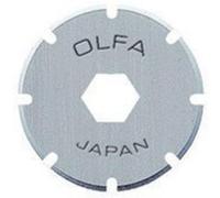 Ciseaux et cutter GENERIQUE 2 lames de rechange Olfa perforation pour cutter rotatif prb18-2 - Découpe pointillée