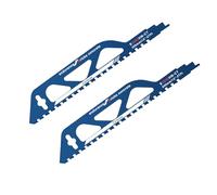 2 Lames de scie sabre en carbure pour couper le bois, le métal, le béton et la brique