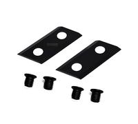 2 lames réversibles compatibles avec broyeur de jardin Techtool TTBS01