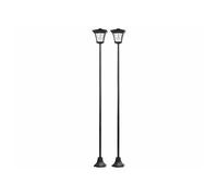 : 2 lampadaires de jardin solaires à LED 200 cm SWL-10
