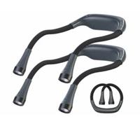 2 lampes de lecture tour de cou à LED 4 W Lunartec