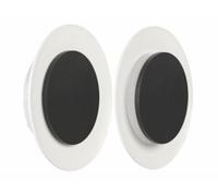 2 lampes LED à luminosité variable pour mur ou plafond, 600 lm, 10 W, IP65 Luminea