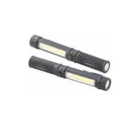 : 2 lampes torches 2 en 1 à LED COB avec aimant