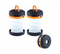 2 lanternes de camping repliables Semptec