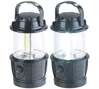 2 lanternes nomades à intensité variable avec 3 LED COB - 3 W - 140 lm [Pearl]