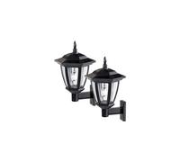 Luminea Home Control – Lanternes solaires – Design rétro – LED 25 lm – Lot de 2