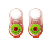 2 LED Rechargeable Auto Localisation, Marine Stroboscopique De Sécurité Ultra Lumineuse Activée Par L'eau Corrige À Gilet De Sauvetage