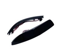 2 lentilles noires fumées LED, réflecteur de pare-chocs arrière, feu Stop rouge pour BMW E70 X5 2006 - 2013 Troisième Feu Stop Led