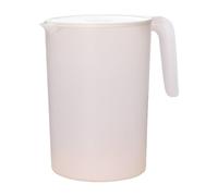 2 Litre Pichet en Plastique Réutilisable, Pichet À Boisson avec Couvercle, Cruches d'eau Légères, Pot À Boire sans Odeur, Idéal pour Le Pique-Nique À l'eau, Le Jus Et Le Lait