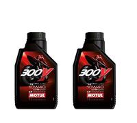 2 Litres D'Huile Factory Road Racing Motul 300V 10W40 10W 40