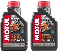 huile moteur 4T 7100 SAE 10W-40, 1 Litre entièrement synthétique Motul