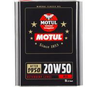2 Litres - Motul Classic Oil 20W50 Huile Minérale Fiat 500 N D F G L R 126