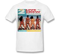 2 Live Crew Album Art T-Shirt White Mens Tee Unisex Shirt L