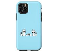 2 Llama Lunettes de Soleil Friends Peace Fun Two Fist Greeting Cool Coque pour iPhone 11 Pro