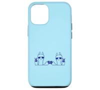 2 Llama Lunettes de Soleil Friends Peace Fun Two Fist Greeting Cool Coque pour iPhone 12/12 Pro