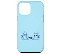 2 Llama Lunettes de Soleil Friends Peace Fun Two Fist Greeting Cool Coque pour iPhone 12 Pro Max
