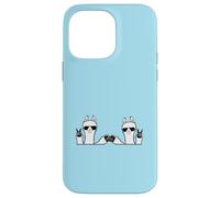 2 Llama Lunettes de Soleil Friends Peace Fun Two Fist Greeting Cool Coque pour iPhone 14 Pro Max