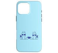 2 Llama Lunettes de Soleil Friends Peace Fun Two Fist Greeting Cool Coque pour iPhone 16 Pro Max