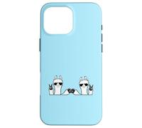 2 Llama Lunettes de Soleil Friends Peace Fun Two Fist Greeting Cool Coque pour iPhone 16 Pro Max