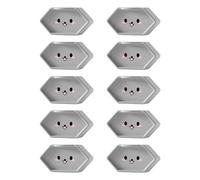 2. Lot de 10 protège-prises invisibles en silicone souple pour une utilisation rapide