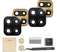 2 Lot Kit De Réparation Complet Pour Objectif De Caméra Arrière Compatible Avec Samsung Galaxy A12 (A125) Verres Lentille