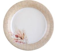 2 Lots de 10 Assiettes rondes en carton sur le thème nature Champêtre 22.5cm REF/7924