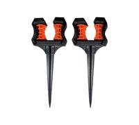 2 lots de directionnel pour tuyau stable, cadre de gestion de tuyau extérieur pour un guide d ' arrosage efficace du jardin, piquet de guidage de jardin, clous, rouleau de maintien de de