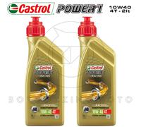 CASTROL Power 1 Racing 4T Huile moteur 10W-40 1L Huile synthétique