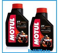2 Lt-Motul 710 2T Huile Lubrifiant 100% Synthétique pour Mélange Vespa Ape Moto
