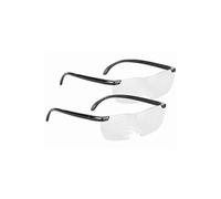 : 2 lunettes grossissantes x 1,6 sans monture avec sac de protection