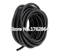 2 m/Lot PE En Plastique Tube Ondulé, AD10, câble optique de fibre pour protéger le tuyau ondulé, gaine de câble Manchon