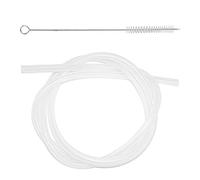 2 m milk hose - Easy Cleaning Performance, Automatic Coffee Machine, Milk Tube With Cleaning Brush | Professional Milking Replacement Parts for Home Cafe Restaurant School Hotel