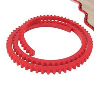 2 m Règle à Courbes Fraisage de Moulures, Chaîne Dentée Gabarit de Fraisage, Pliable Gabarit de Courbe, Fixation Multipoints Gabarit de Fraisage, pour le Travail du Bois Et du Métal (1)